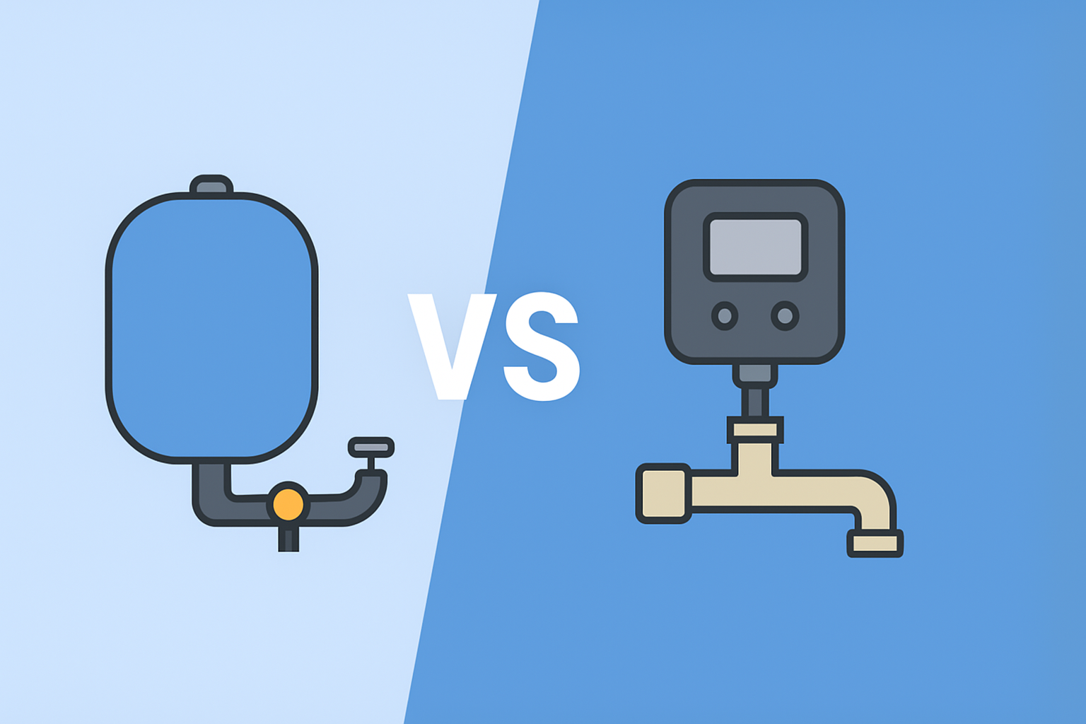 منبع تحت فشار بهتر است یا ست کنترل؟ راهنمای انتخاب برای مصرف‌کنندگان پمپ آب